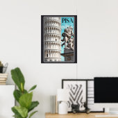 Pisa - Der schiefe Turm Poster (Heimbüro)