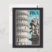 Pisa - Der schiefe Turm Postkarte (Vorne/Hinten)