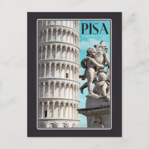 Pisa - Der schiefe Turm Postkarte
