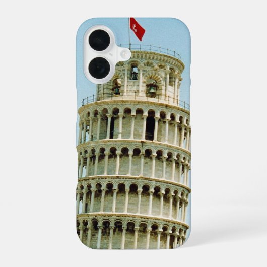 Pisa iPhone 16 Hülle (Rückseite)
