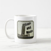 Pisa ist Lean und Mean Kaffeetasse (Links)