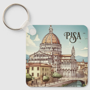 Pisa Italien Europa Reise Schlüsselanhänger