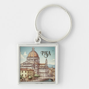 Pisa Italien - Europa Schlüsselanhänger