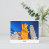 Pisa, Italien, Postkarte (Stehend Vorderseite)