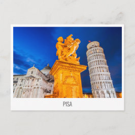 Pisa, Italien, Postkarte