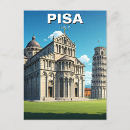 Pisa Italien Reisen Piazza dei Miracoli Postkarte