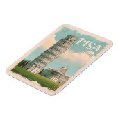 Pisa Italien - Schiefer Turm, Piazza dei Miracoli Magnet (Linke Seite)