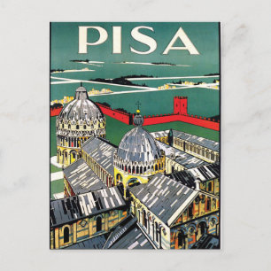 Pisa, Italy Postkarte