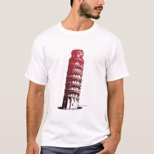 Pisa Italy Tower Leaning Europe T-Shirt