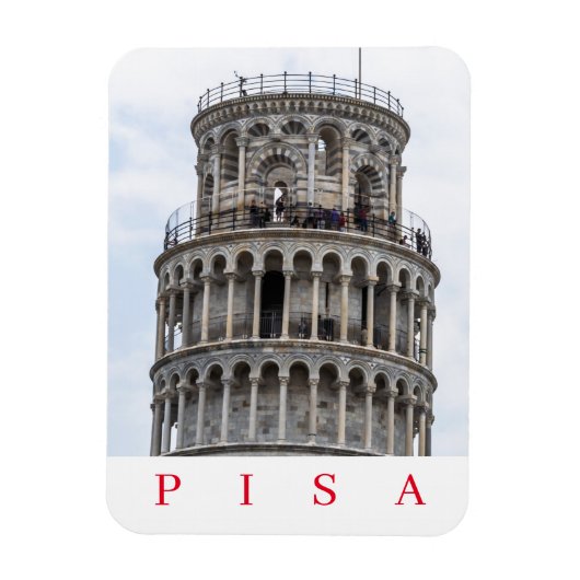 Pisa Leaning Tower Kühlschrankmagnet Magnet (Vertikal)