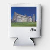 Pisa Leaning Tower Night Panorama Italien Geschenk Dosenkühler (Vorderseite)