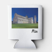 Pisa Leaning Tower Night Panorama Italien Geschenk Dosenkühler (Rückseite)