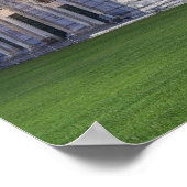 Pisa Leaning Tower Night Panorama Italien Geschenk Poster (Ecke)