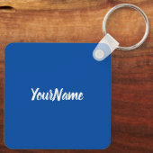 Pisa Leaning Tower Night Panorama Italien Geschenk Schlüsselanhänger (Rückseite)