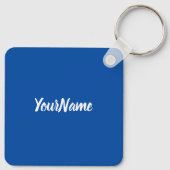 Pisa Leaning Tower Night Panorama Italien Geschenk Schlüsselanhänger (Rückseite)