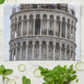 Pisa Leaning Tower Teetuch Geschirrtuch (Gefaltet)