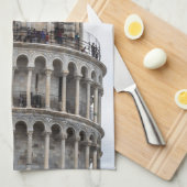 Pisa Leaning Tower Teetuch Geschirrtuch (Viertel Falte)
