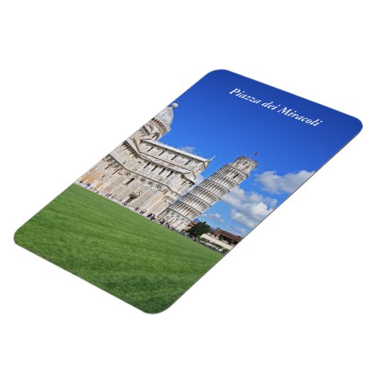 Pisa-Leuchtturm Magnet (Linke Seite)