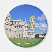 Pisa-Leuchtturm Magnet (Vorne)