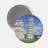 Pisa-Leuchtturm Magnet (Vorderseite/Rückseite)
