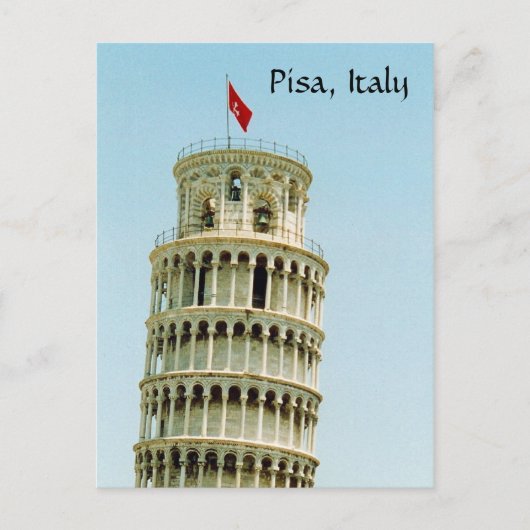 Pisa Postkarte (Vorderseite)