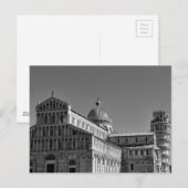 Pisa Postkarte (Vorne/Hinten)