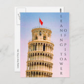 Pisa Postkarte (Vorne/Hinten)