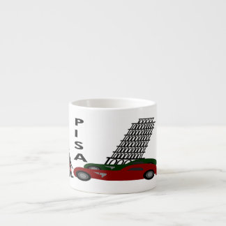 Pisa-Stadt Espressotasse