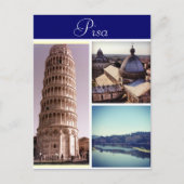 Pisa Szenen Postkarte (Vorderseite)