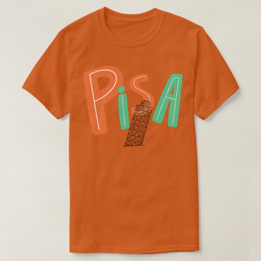 PISA T-Shirt (Design vorne)