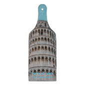 Pisa Tower glass cutting board Schneidebrett (Vorderseite)