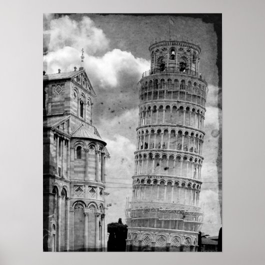 Pisa Tower Poster (Vorne)