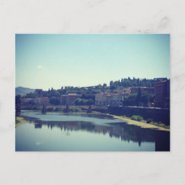 Pisa und der Fluss Postkarte