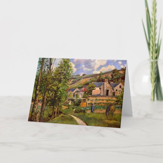 Pisarro Artwork Karte (Vorderseite)