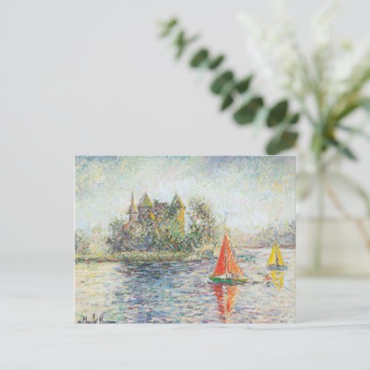 Pisarro Artwork Postkarte (Stehend Vorderseite)