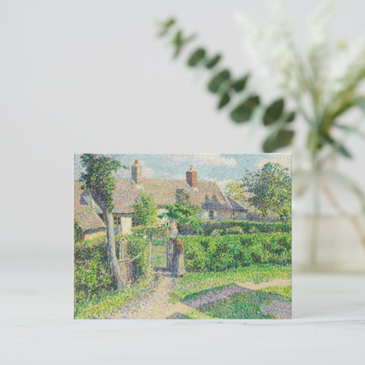 Pisarro Artwork Postkarte (Stehend Vorderseite)