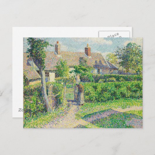 Pisarro Artwork Postkarte (Vorne/Hinten)