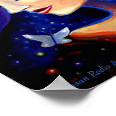 Piscean Moon - Print Poster (Ecke)