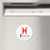 Pisces, 19. Februar - März 20 Magnet (In Situ (Geschirrspüler))