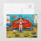 Pisces #3 postkarte (Vorne/Hinten)