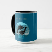 Pisces Anpassbare Tasse (Vorderseite Links)