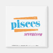 Pisces Aqua Magnet (Vorne)