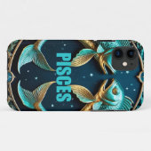 Pisces-Astrologie-Zeichen Case-Mate iPhone Hülle (Rückseite (Horizontal))