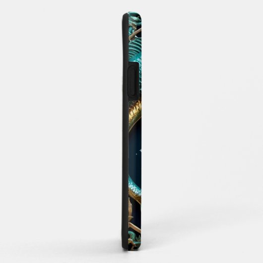 Pisces-Astrologie-Zeichen Case-Mate iPhone Hülle (Hinten/Rechts)