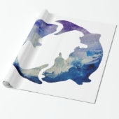 Pisces Astrologie-Zeichen Geschenkpapier (Ungerollt)