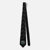 Pisces Astrologisches Zeichen Zodiac Neck Tie Krawatte (Vorderseite)