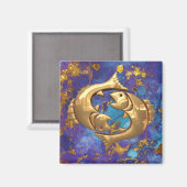 Pisces Astrology Magnet (Vorderseite/Rückseite)
