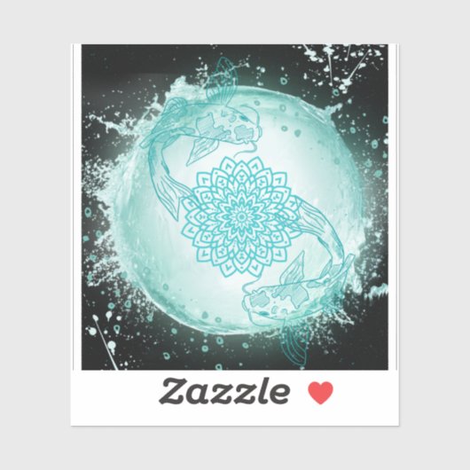 Pisces Aufkleber (Blatt)