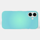 Pisces Aura Gradient Zodiac, grüner Farbton Case-Mate iPhone Hülle (Rückseite (Horizontal))