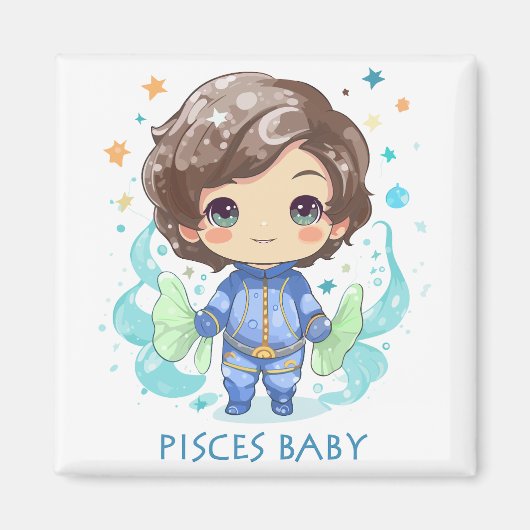 Pisces Baby 3 Magnet (Vorne)